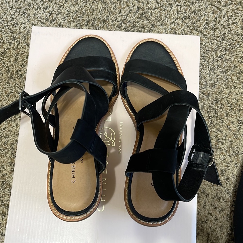 Chinese Laundry Candy Strappy Block Heel Sandals